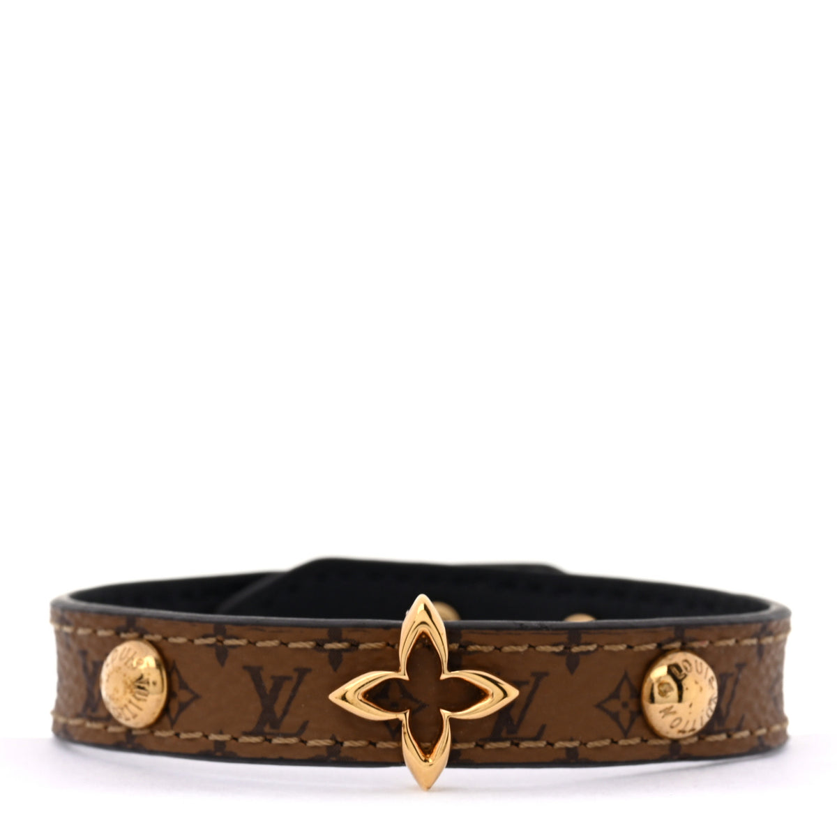 Louis Vuitton Reverse Monogram Blooming Bracelet 17 1 of 7