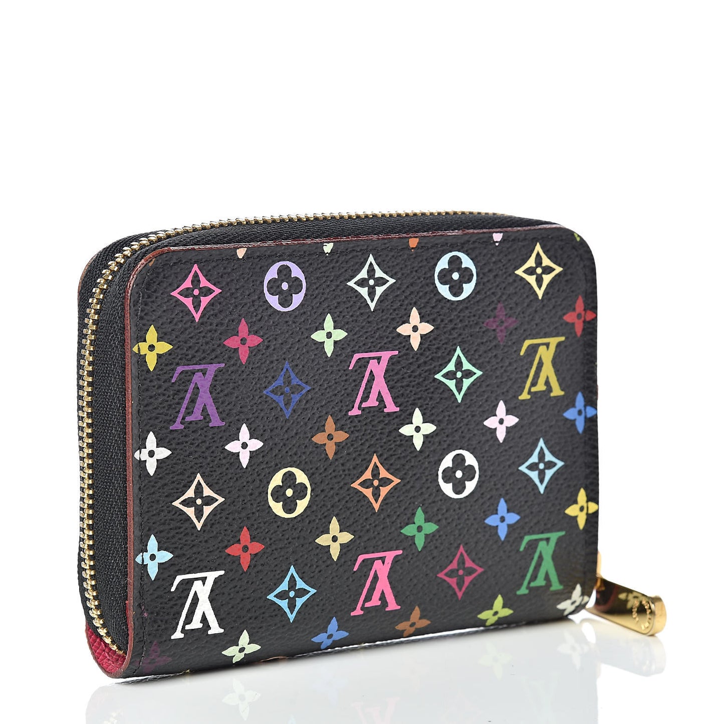 Monogram Multicolor Zippy Coin Purse Black Grenade