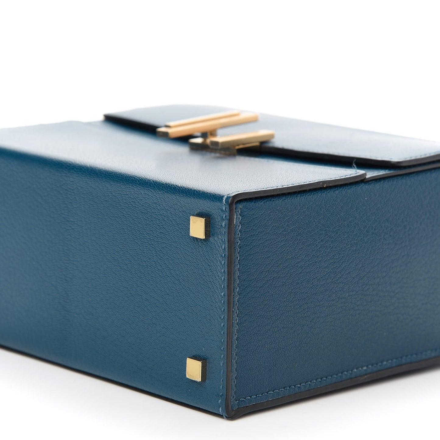 Chevre Mysore Cinhetic Boxy Top Handle Bag Colvert