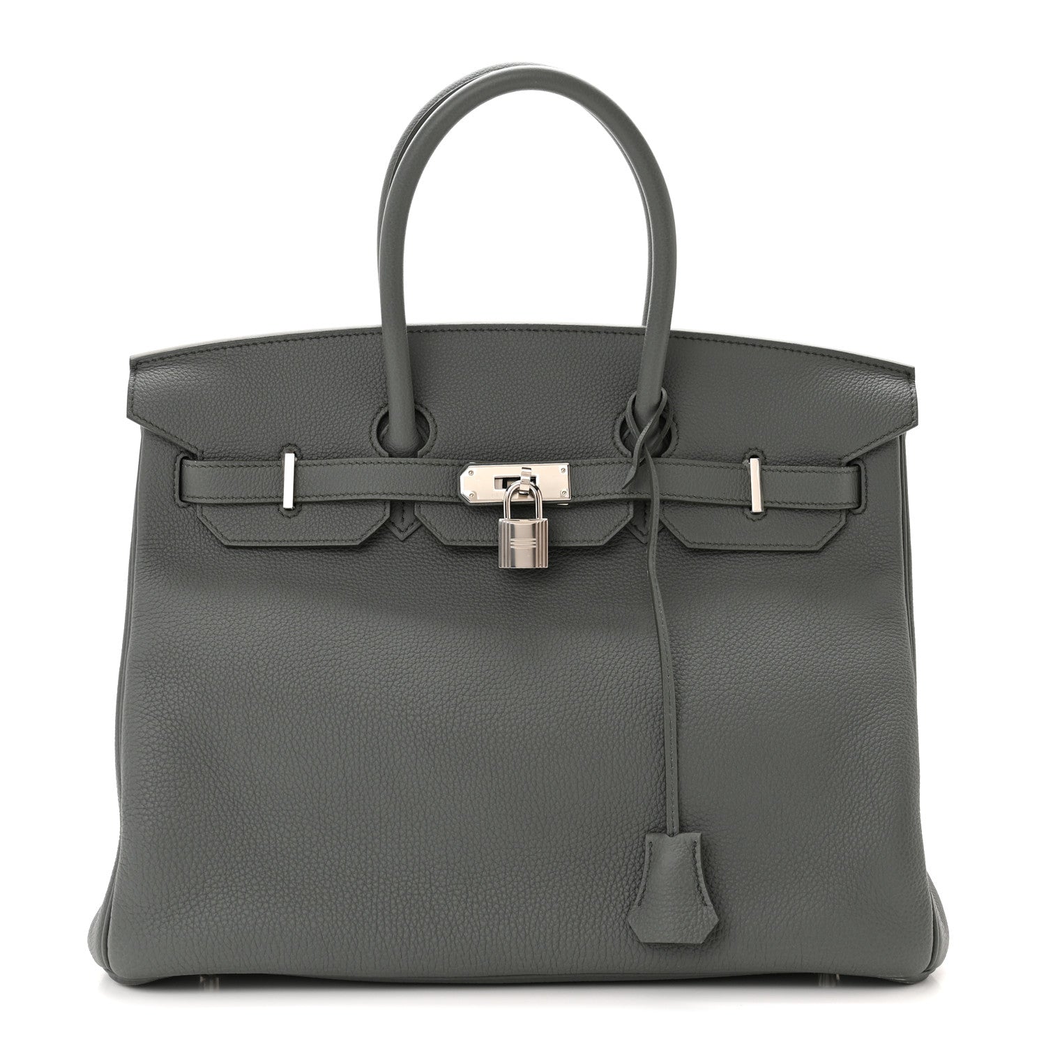 Hermes Togo Birkin 35 Vert Amande 1 of 16