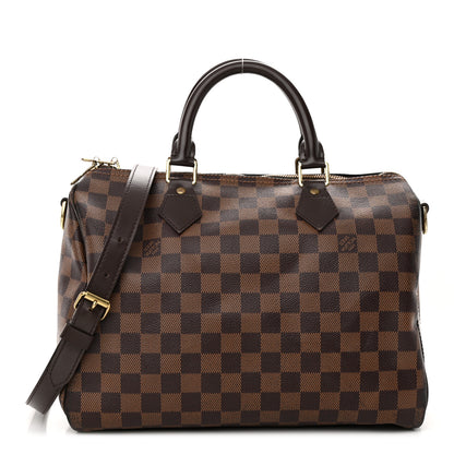 Louis Vuitton Damier Ebene Speedy Bandouliere 30 1 of 20