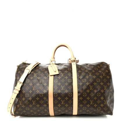 Louis Vuitton Monogram Keepall Bandouliere 55 1 of 10