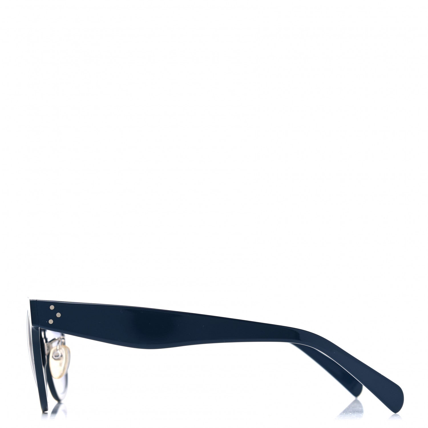 Celine Acetate Studded Sunglasses CL 41459 Blue 3 of 4