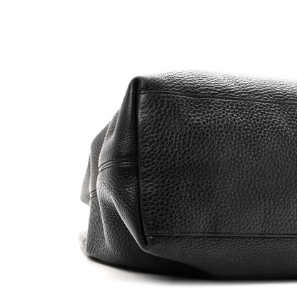 Gucci Pebbled Calfskin Medium Soho Chain Shoulder Bag Black 9 of 10
