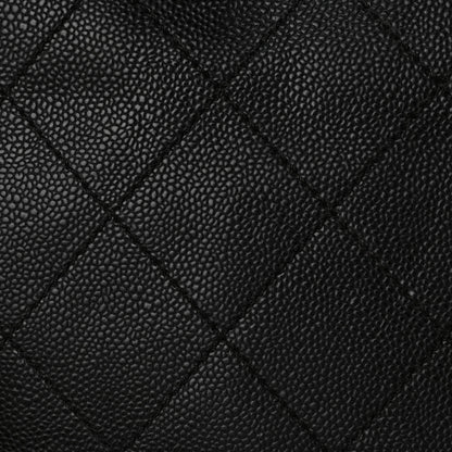 Chanel Grained Calfskin Shopping Fever Tote Black 8 of 11