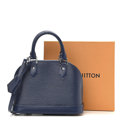 Louis Vuitton Epi Alma BB Indigo 10 of 10