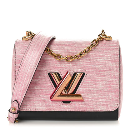Louis Vuitton Calfskin Printed Twist Shoulder Bag PM 1 of 9