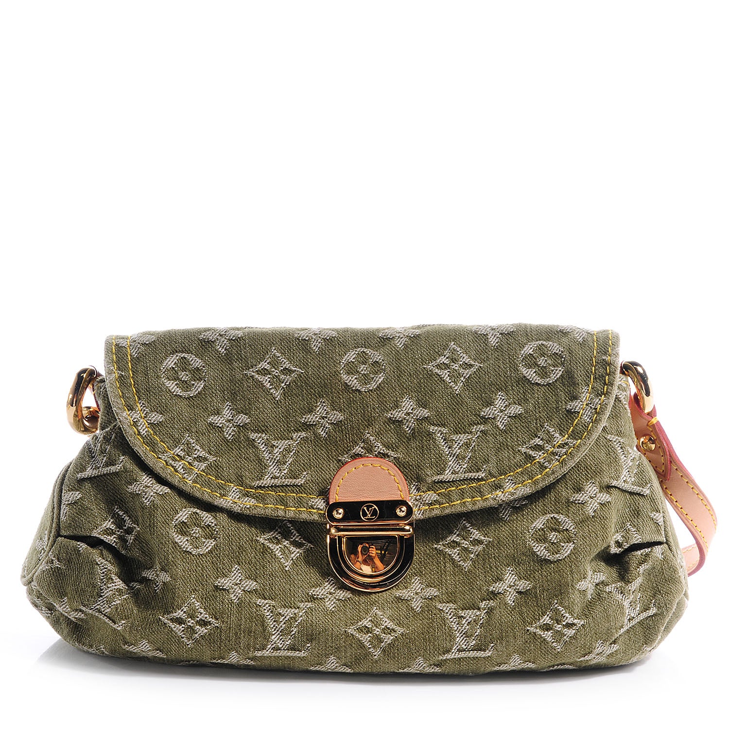 Louis Vuitton Monogram Denim Mini Pleaty Lichen 1 of 7