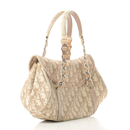 Christian Dior Monogram Romantique Trotter Bag Rose 3 of 14