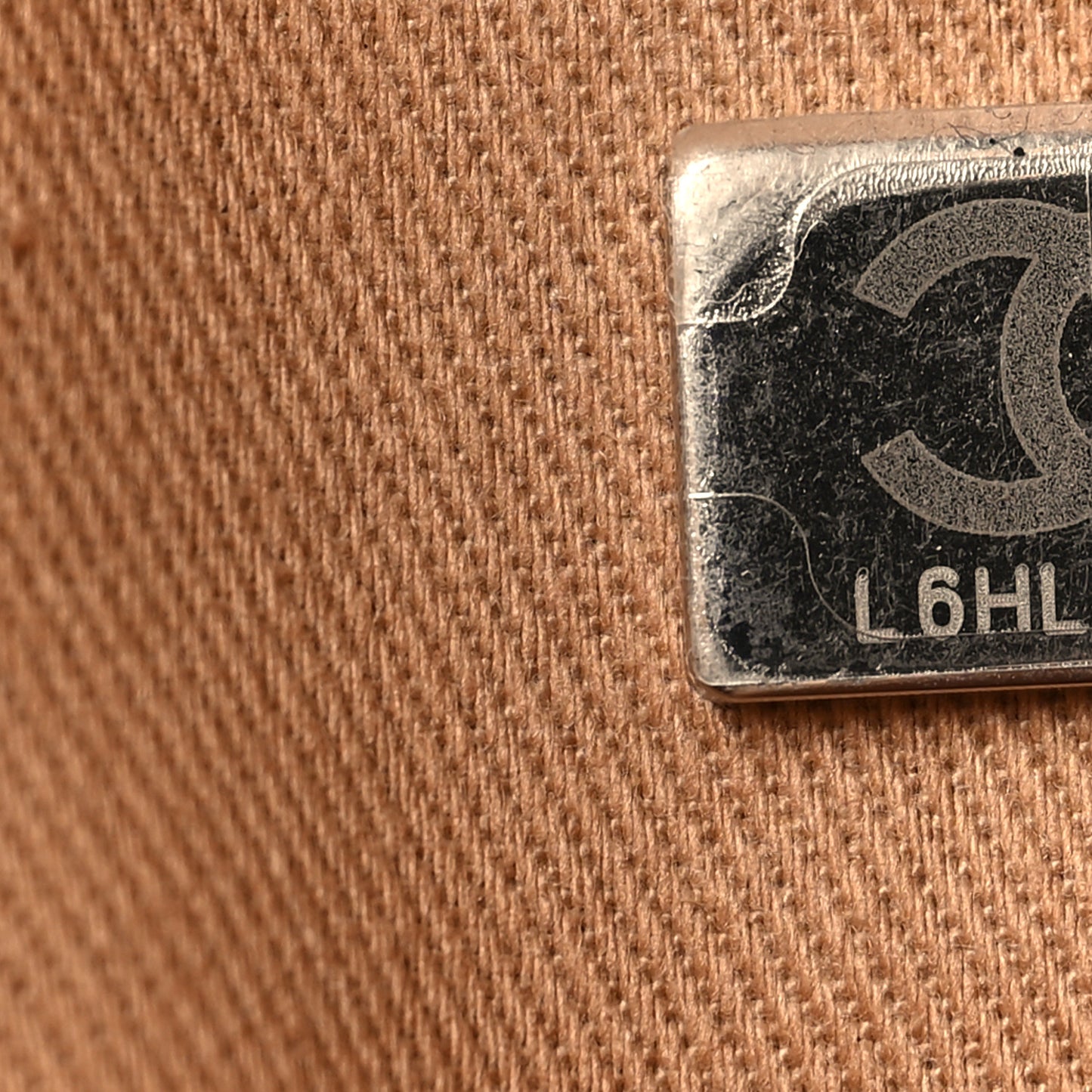 Mixed Fibers Small Deauville Tote Beige