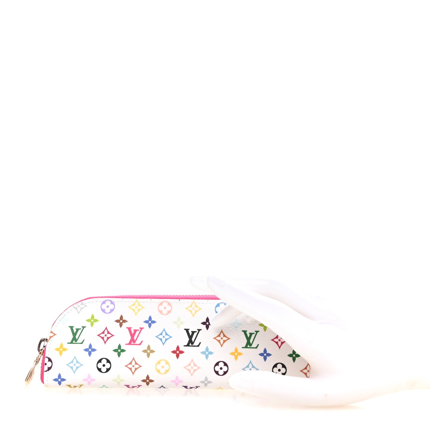 LV X TM Monogram Multicolor Charlotte Pencil Pouch Fuchsia