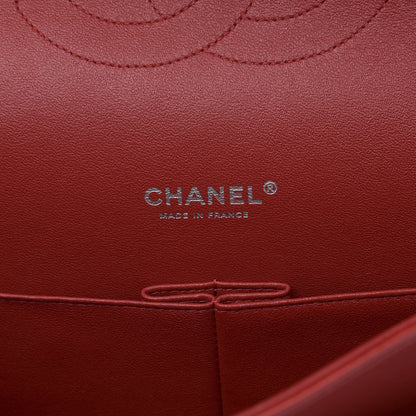 Chanel Lambskin Quilted Maxi Double Flap Red 6 of 10