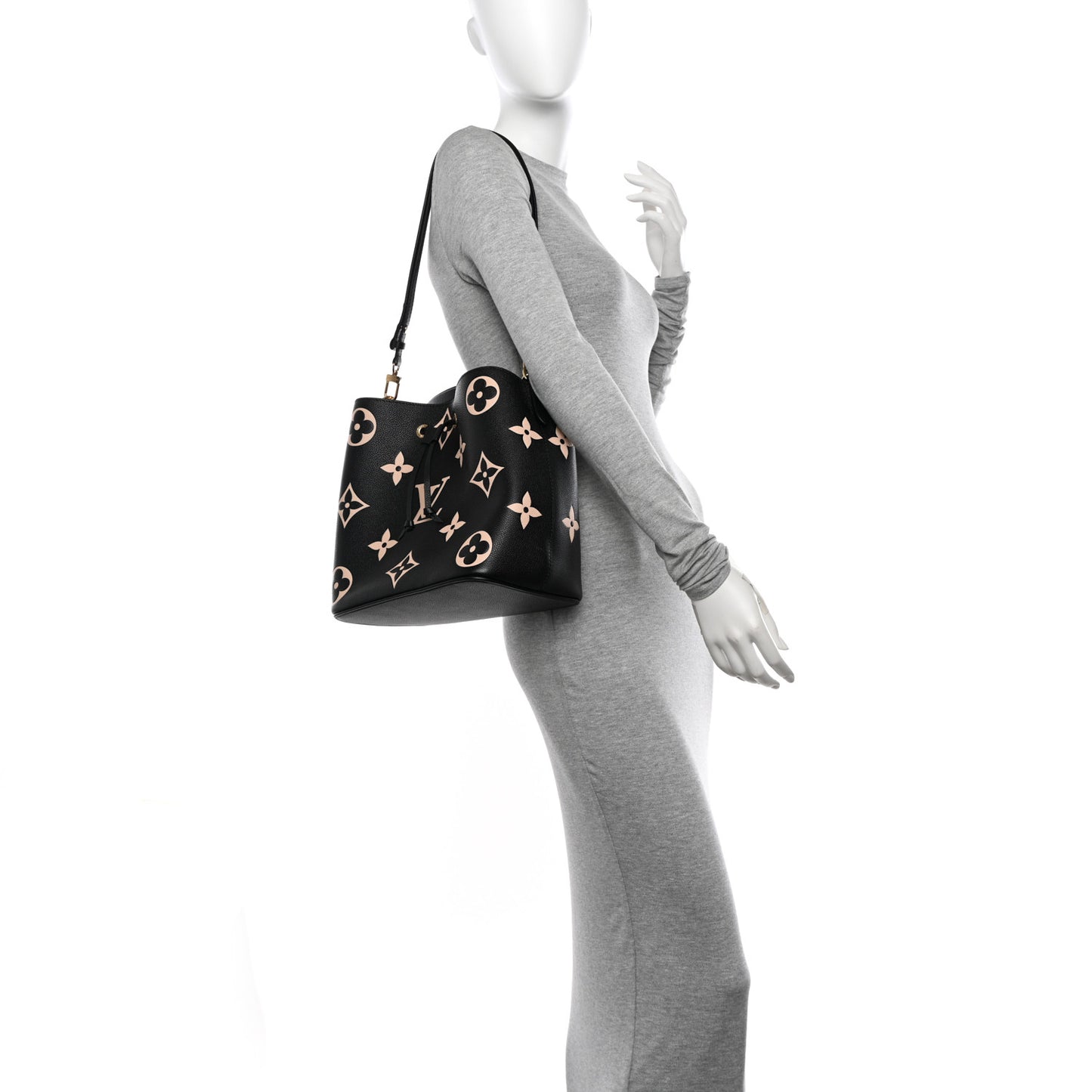 Empreinte Monogram Giant Neonoe MM Black Beige