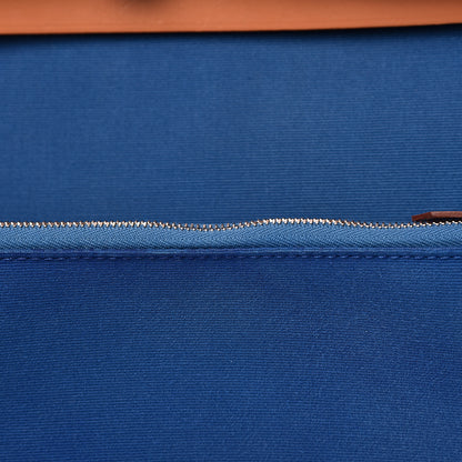 Hermes Vache Hunter Toile Herbag Zip 31 PM Azur Natural 14 of 15