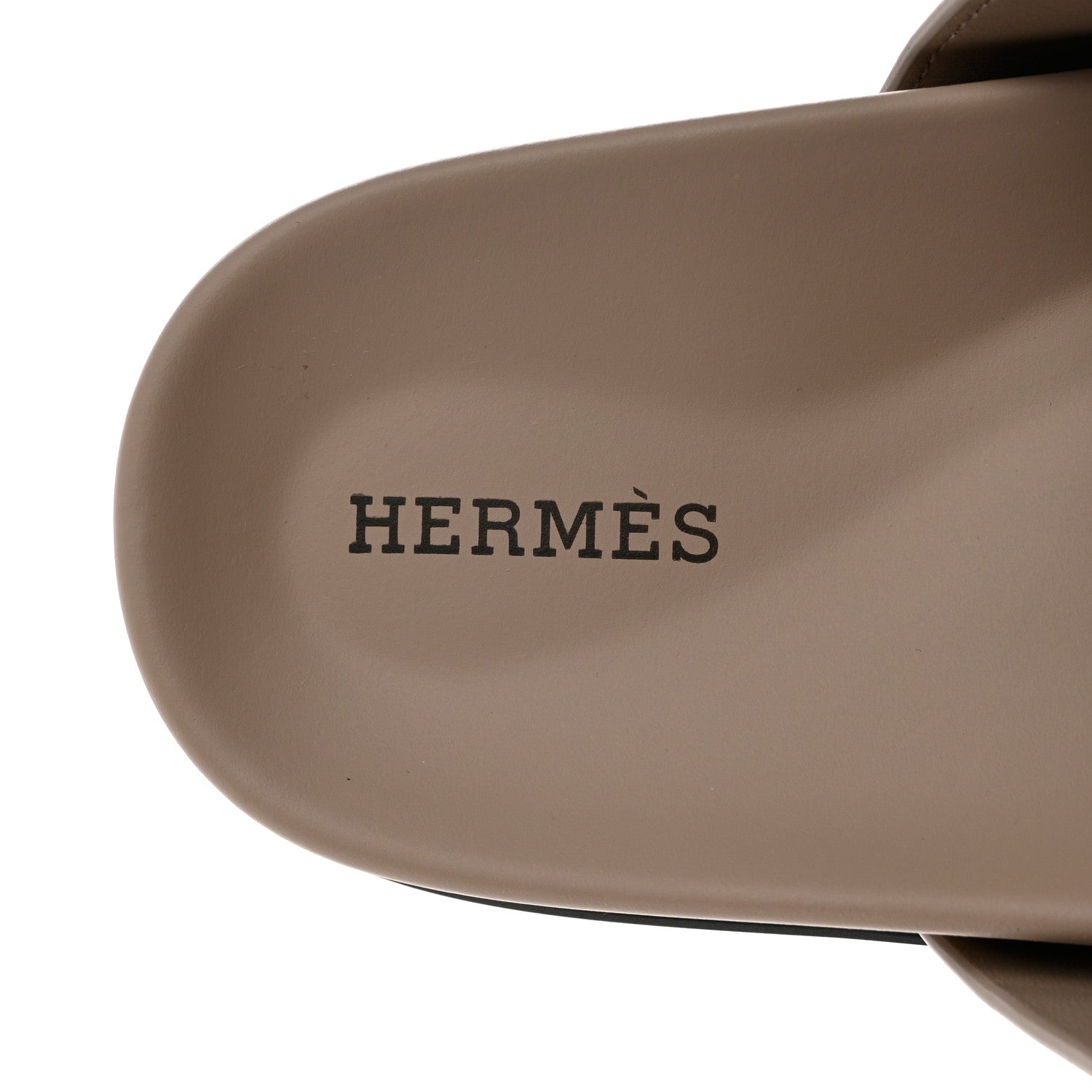Hermes Calfskin Womens Chypre Sandals 35.5 Beige Mastic 7 of 9