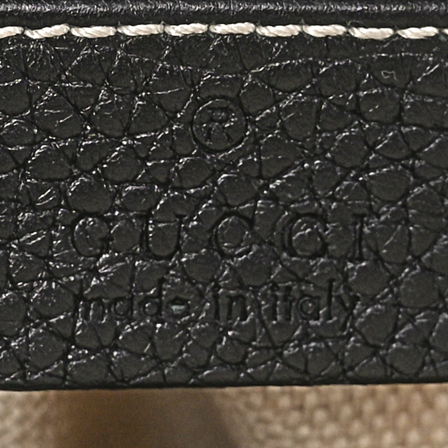 Pebbled Calfskin Small Soho Disco Bag Black