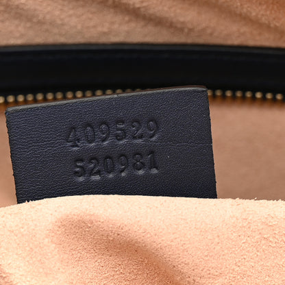 Gucci GG Supreme Monogram Small Boston Beige Ebony Blue 7 of 10
