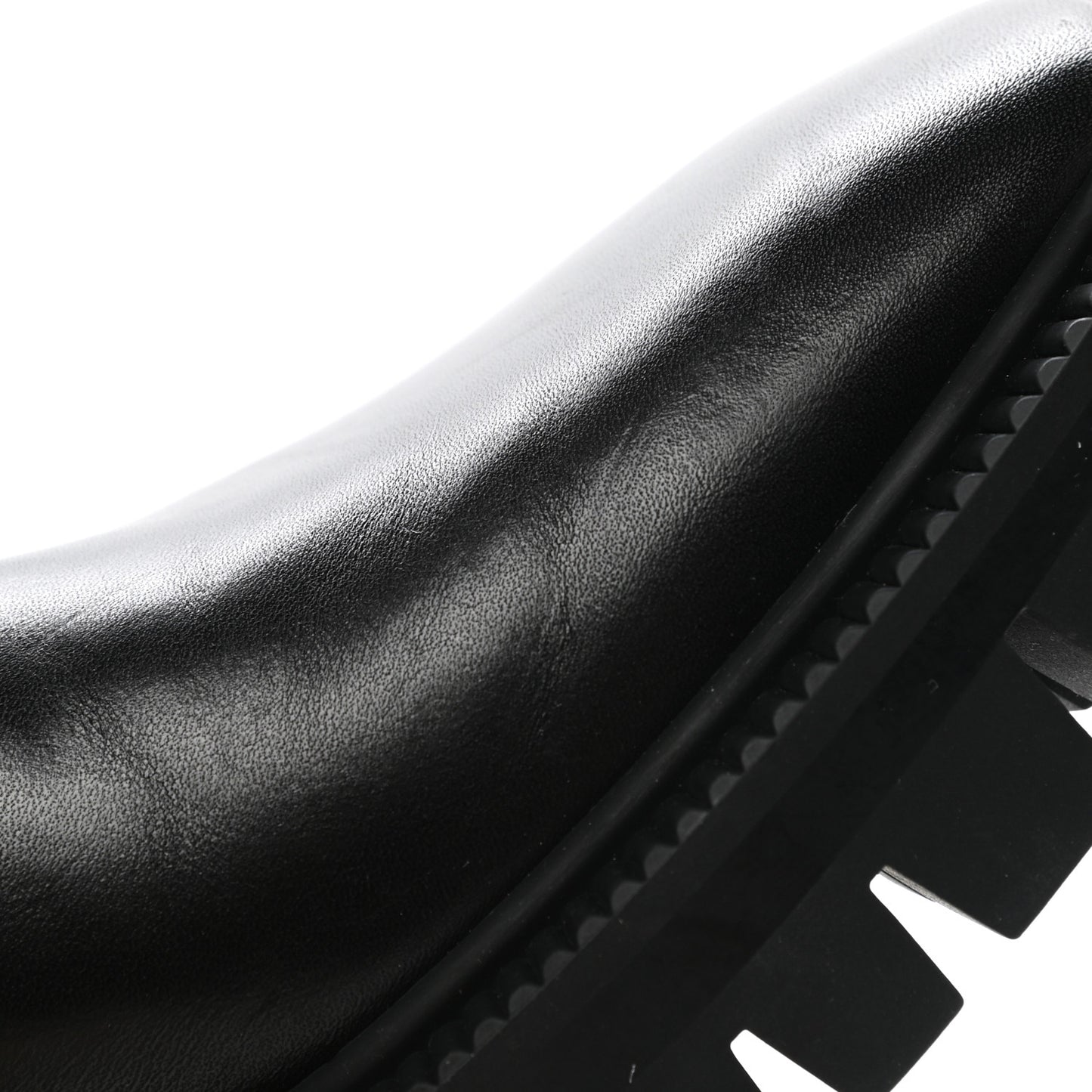 Calfskin Outdoor Rim Combat Boots 39 Black