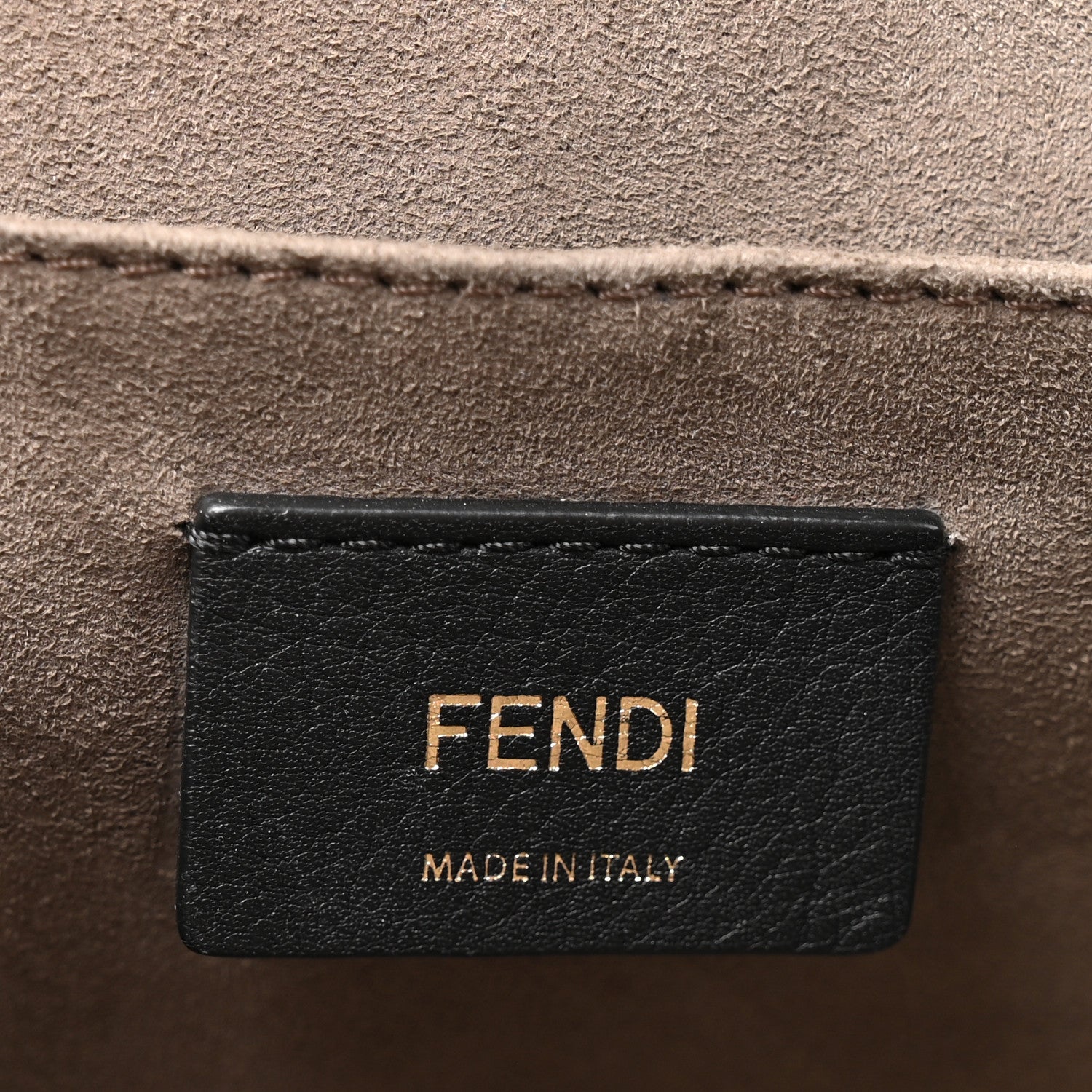 Fendi Vitello Century Opaco F is Fendi Kan I Shoulder Bag Blu Scuro 6 of 19