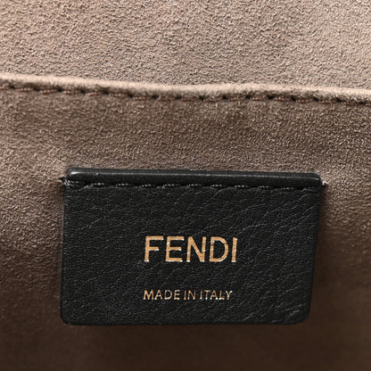 Fendi Vitello Century Opaco F is Fendi Kan I Shoulder Bag Blu Scuro 6 of 19
