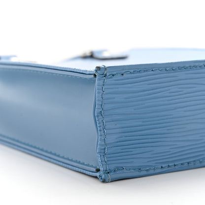 Louis Vuitton Epi Petit Sac Plat Bleuet 7 of 8