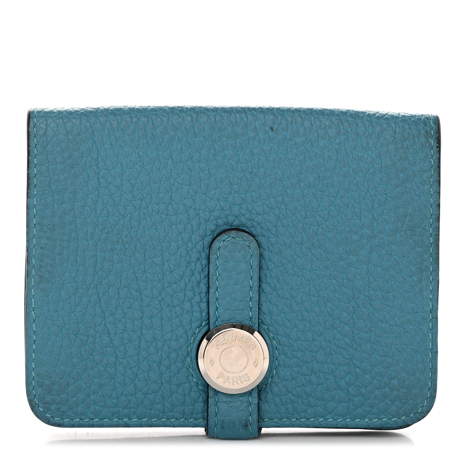 Hermes Evercolor Dogon Card Case Malachite 1 of 16