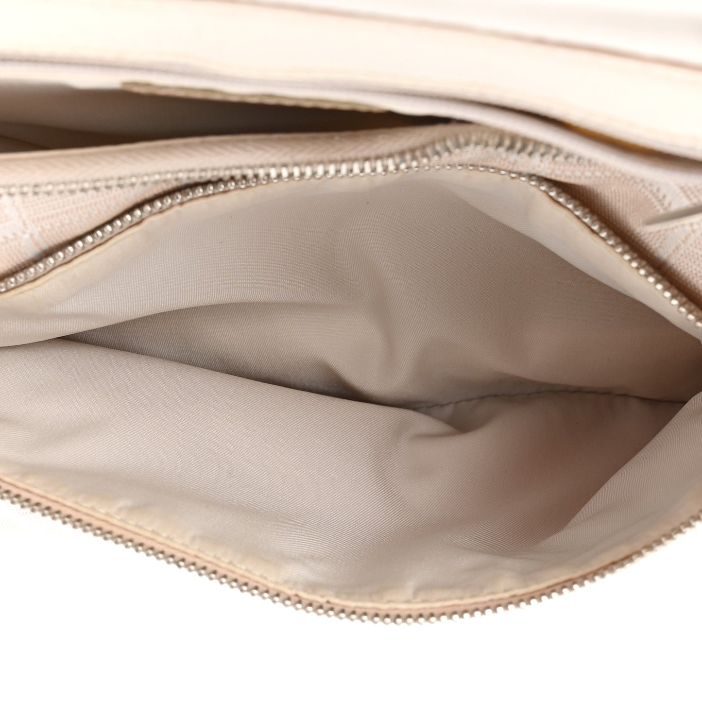 Nylon Travel Backpack Beige