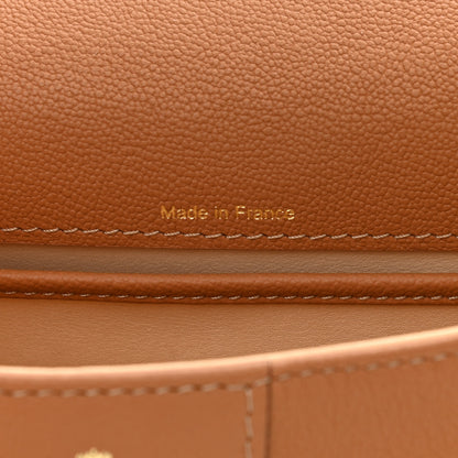 Delvaux Grained Calfskin Mini Brillant Satchel Natural 7 of 10