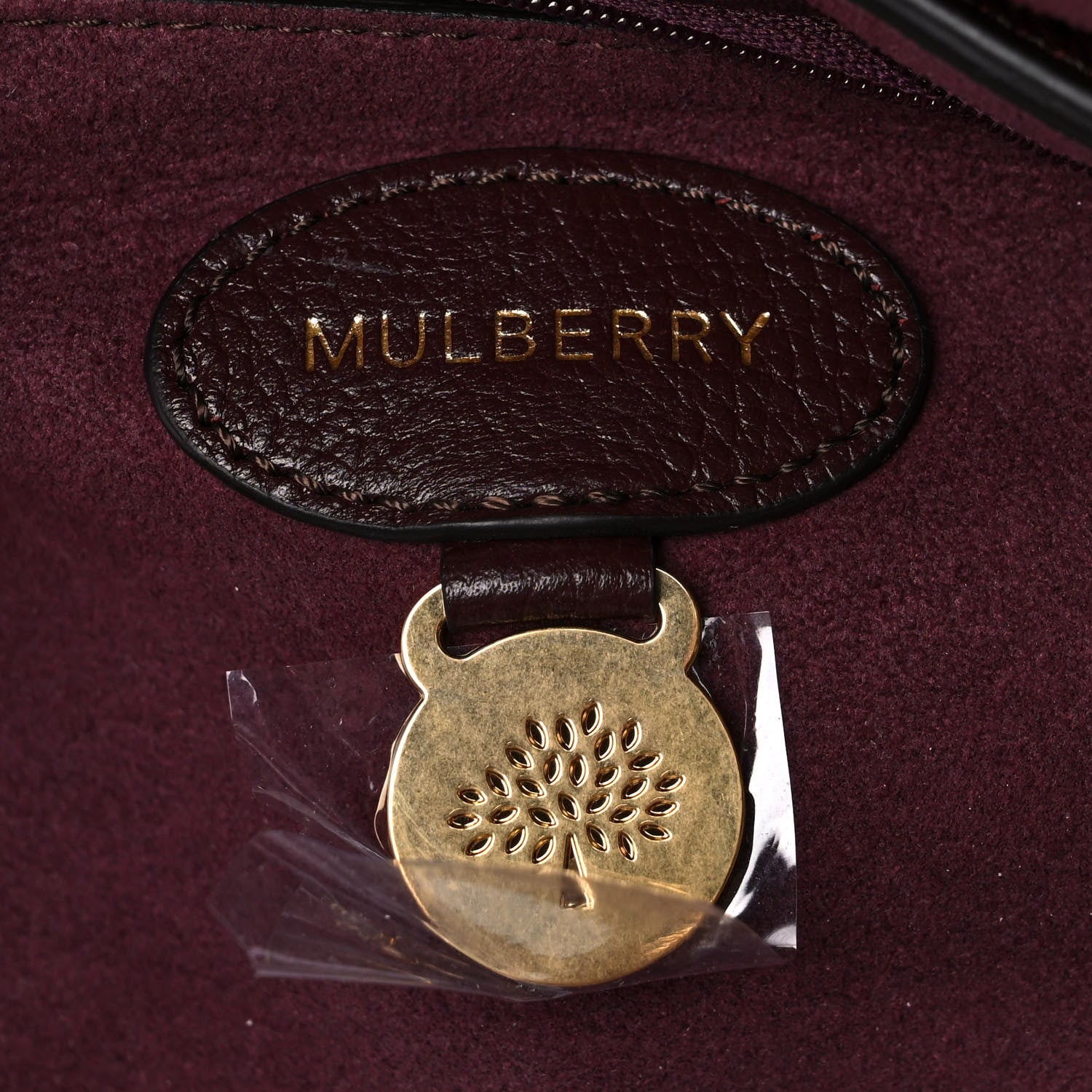 Mulberry Classic Grain Calfskin Small Bayswater Oxblood 5 of 13