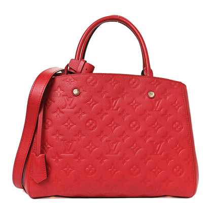 Louis Vuitton Empreinte Montaigne MM Cherry 1 of 11