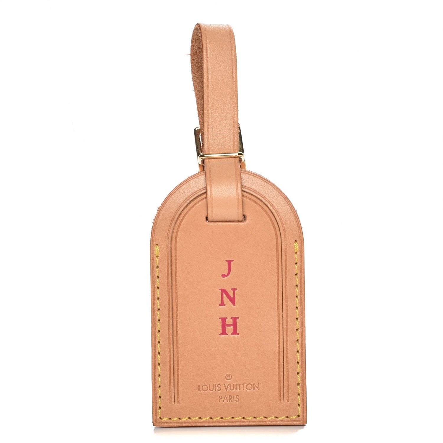 Louis Vuitton Vachetta Luggage Tag 1 of 3