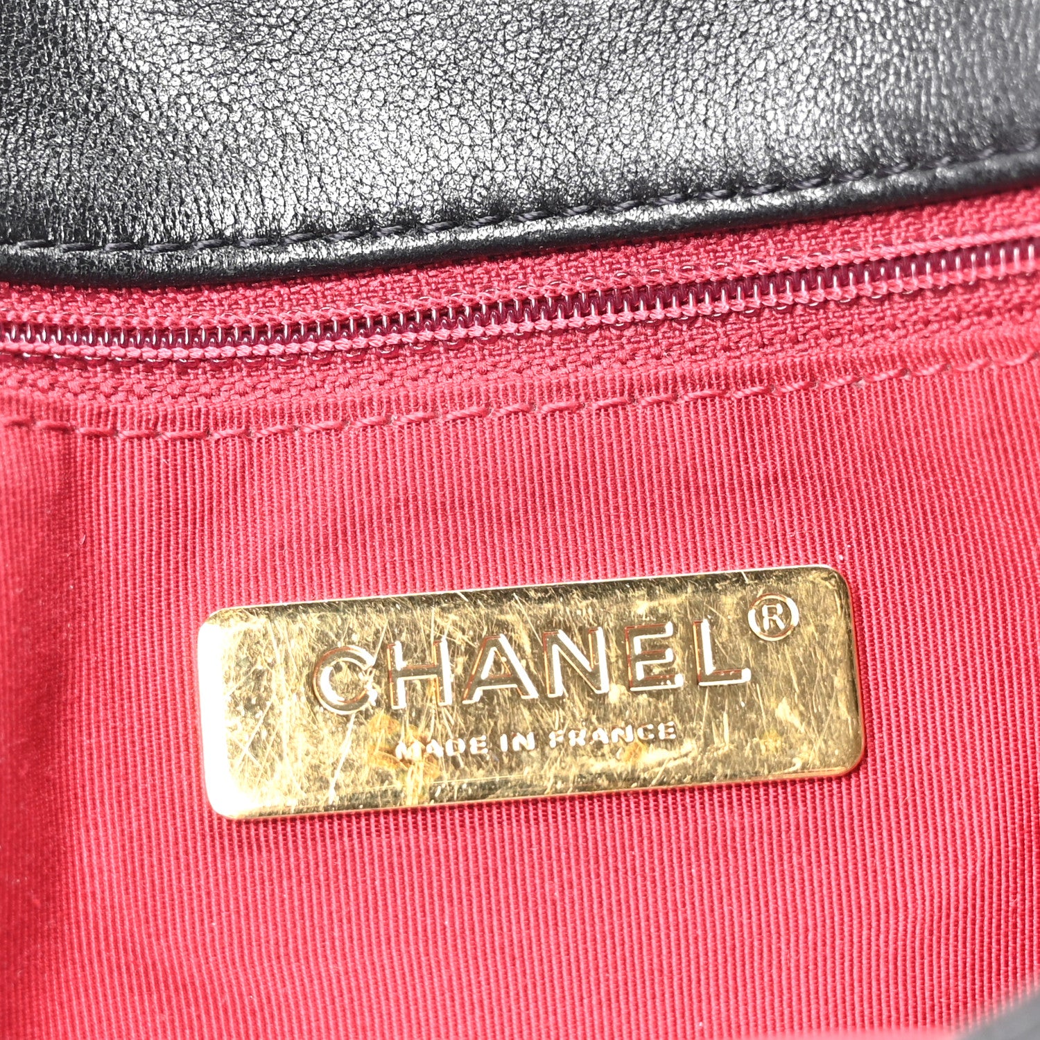 Chanel Lambskin Quilted Medium Chanel 19 Flap Black 6 of 11