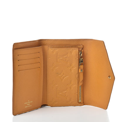 Louis Vuitton Empreinte Compact Curieuse Wallet Safran 5 of 14