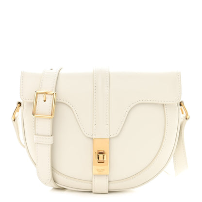 Celine Satinated Calfskin Besace Small 16 White 1 of 11