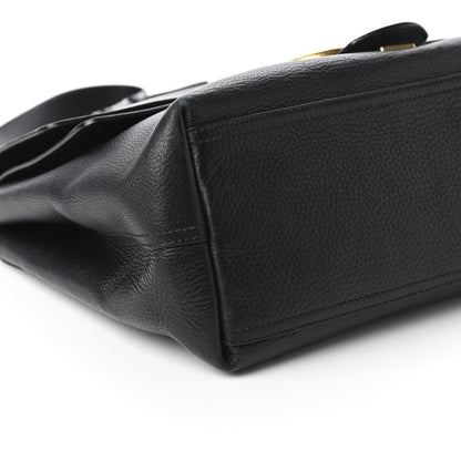 Gucci Calfskin Large GG Marmont Shoulder Bag Black 6 of 10