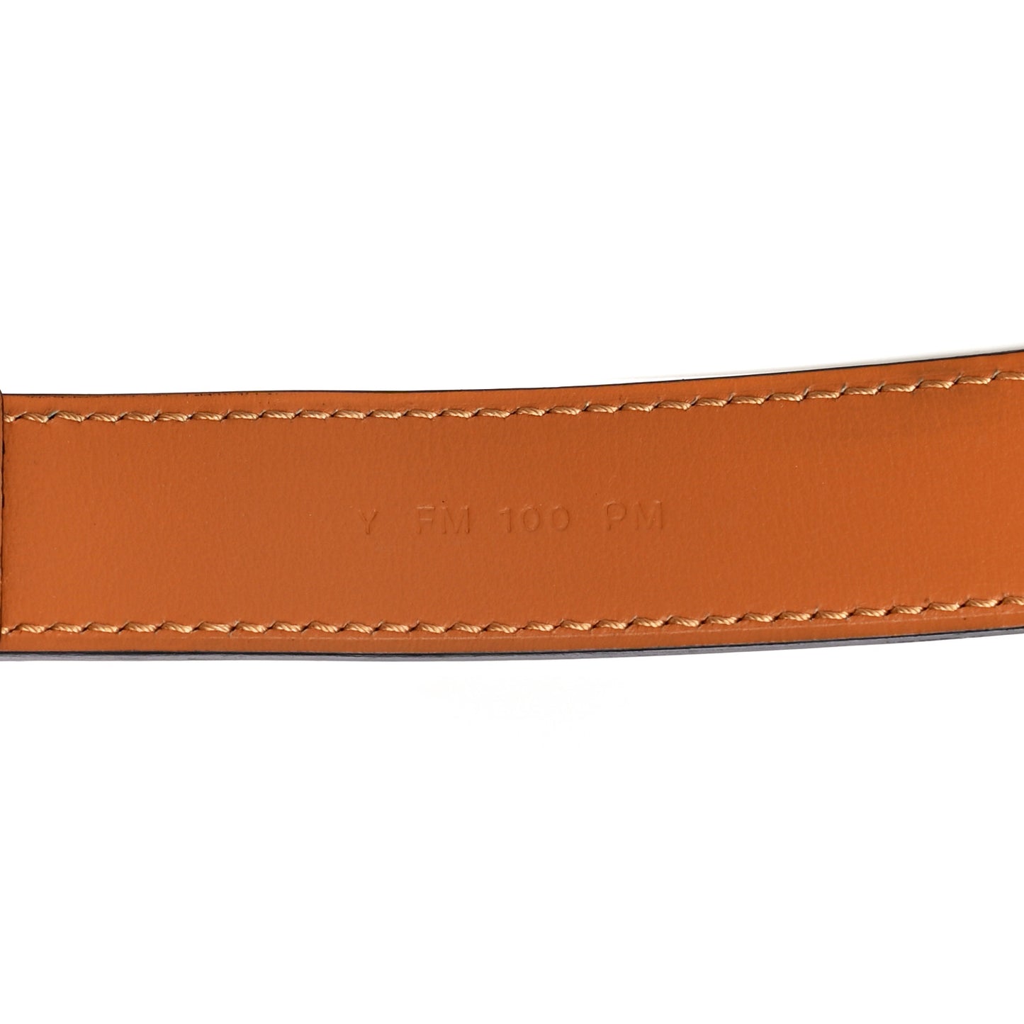 Epsom Swift 24mm Collier De Chien Belt Black Gold