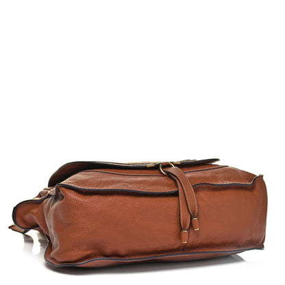 Chloe Calfskin Large Marcie Satchel Tan 4 of 9