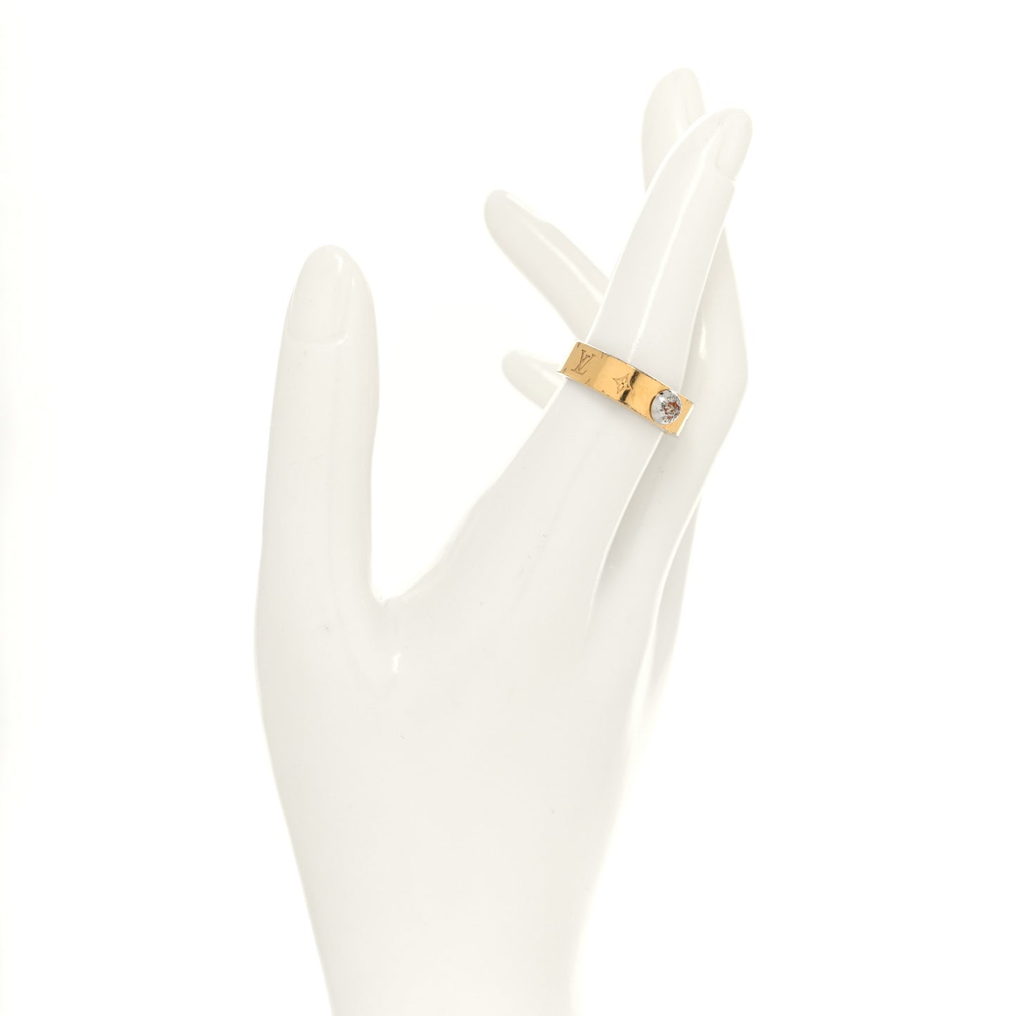 Monogram Nanogram Ring S Gold
