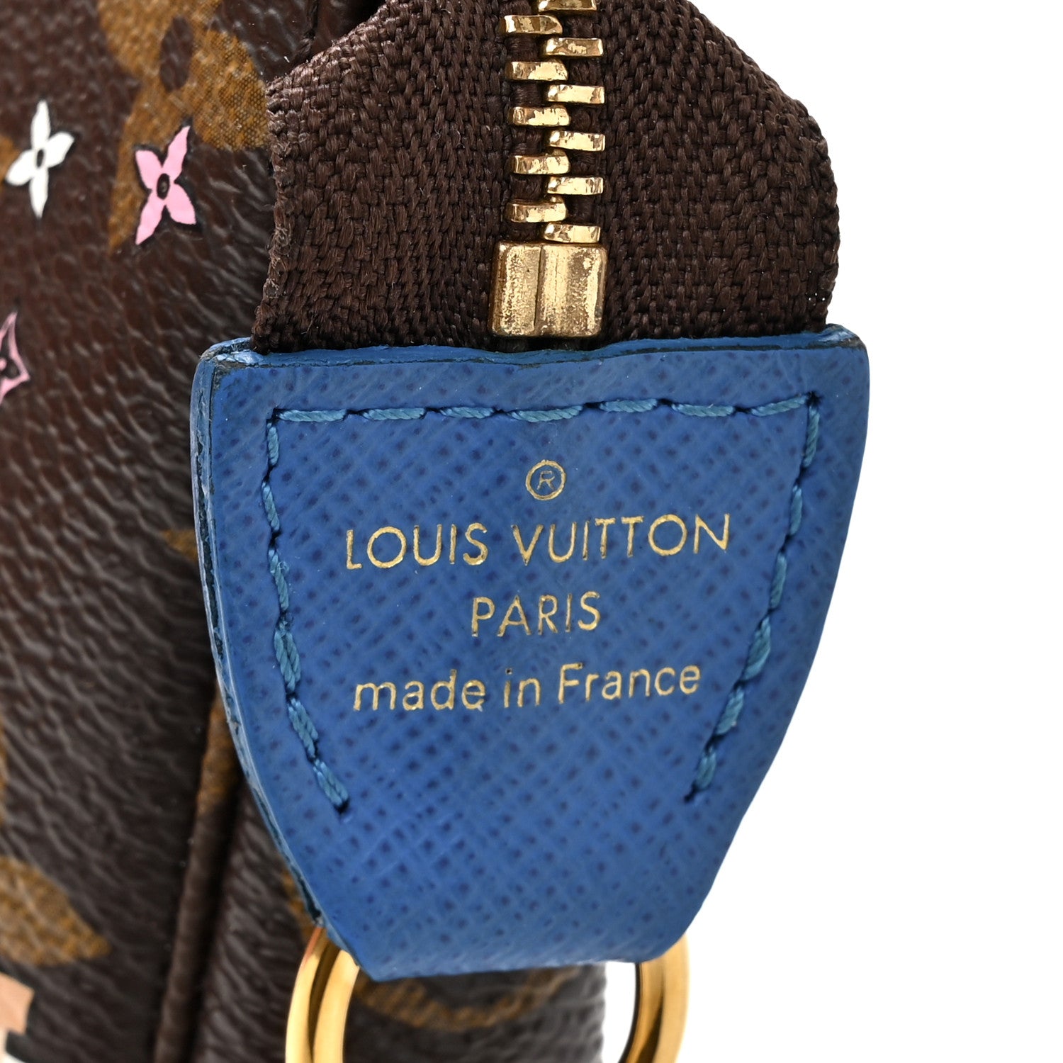 Louis Vuitton Monogram 2019 Christmas Animation Mini Venice Pochette Accessories Blue 6 of 10