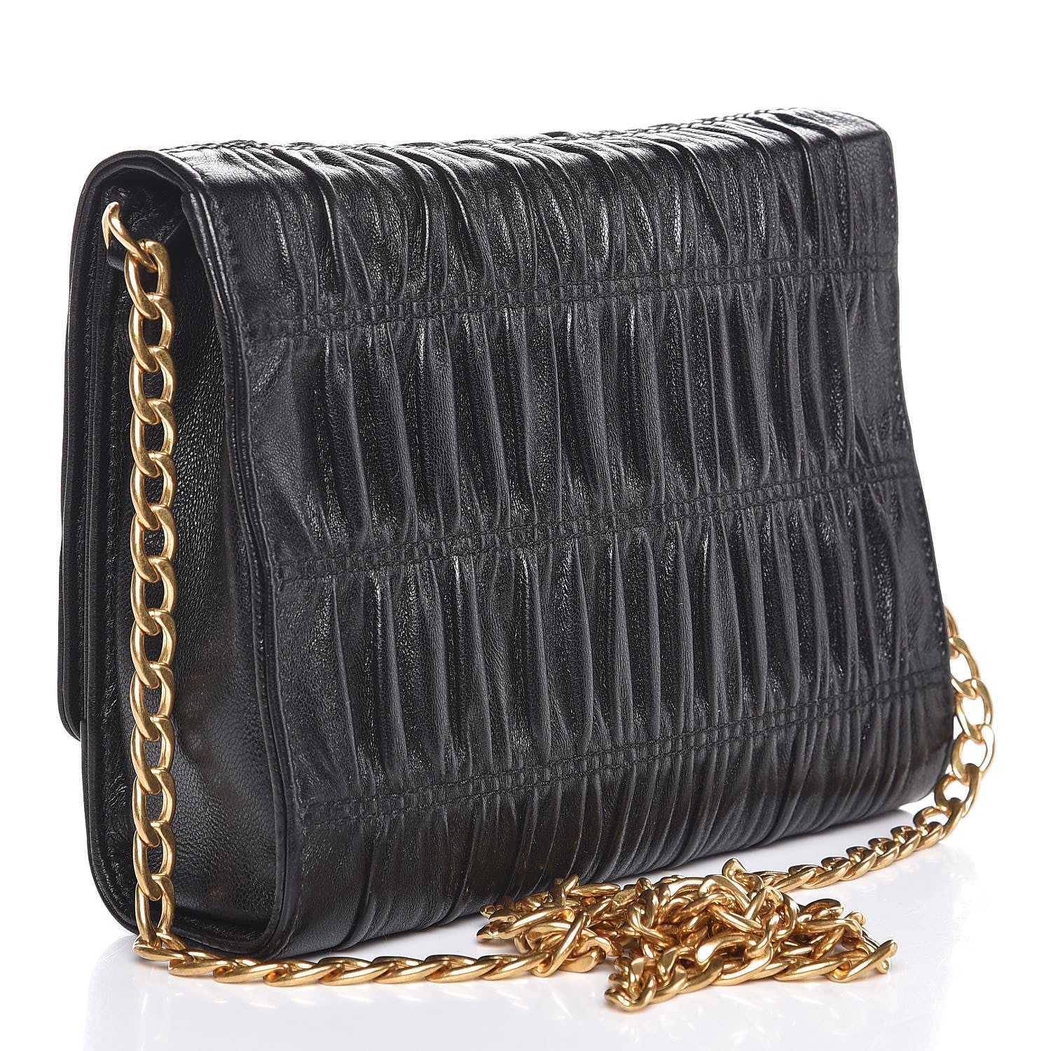 Prada Nappa Gaufre Crossbody Nero Black 3 of 8