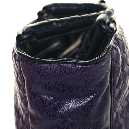 Bottega Veneta Nappa Intrecciato Tote Turbolence Black 17 of 17