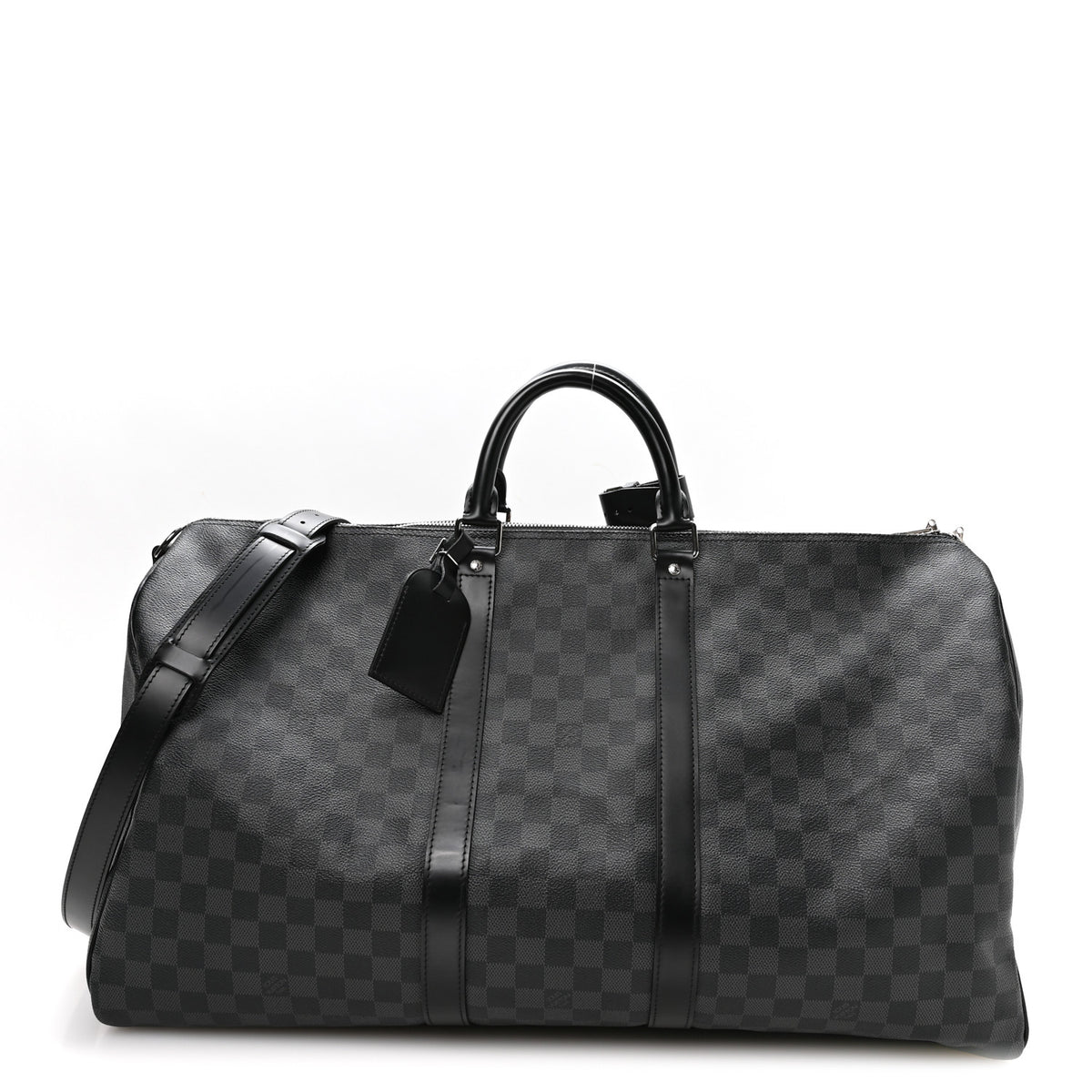 Louis Vuitton Damier Graphite Keepall Bandouliere 55 1 of 10