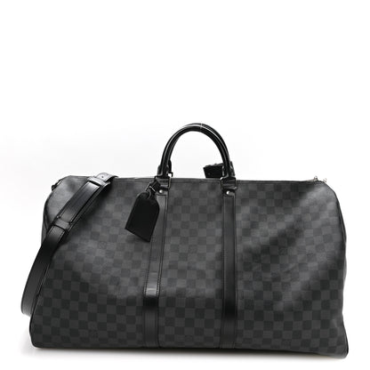 Louis Vuitton Damier Graphite Keepall Bandouliere 55 1 of 10