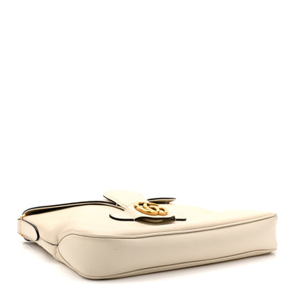 Gucci New Sakai Calfskin Lux Medium Dahlia Messenger Shoulder Bag Mystic White 4 of 11