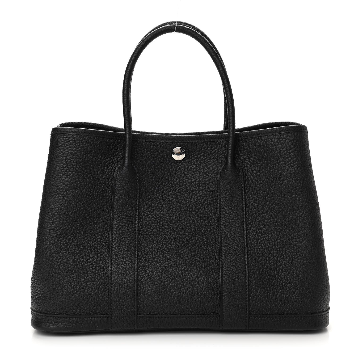 Hermes Vache Country Garden Party 30 TPM Black 1 of 9