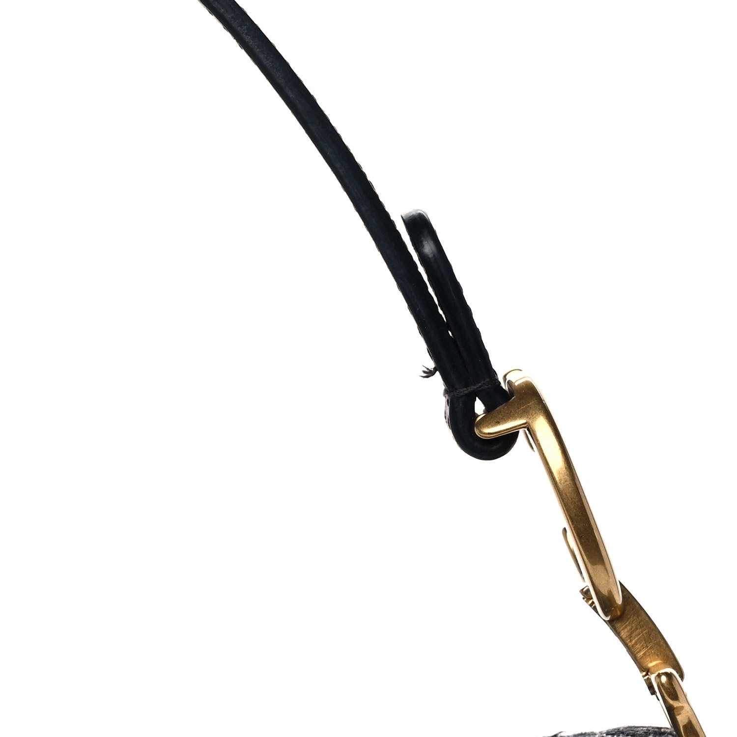 Christian Dior Oblique Mini Saddle Bag Blue 12 of 14