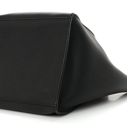 Celine Supple Grained Calfskin Small Long Strap Big Bag Black 9 of 13