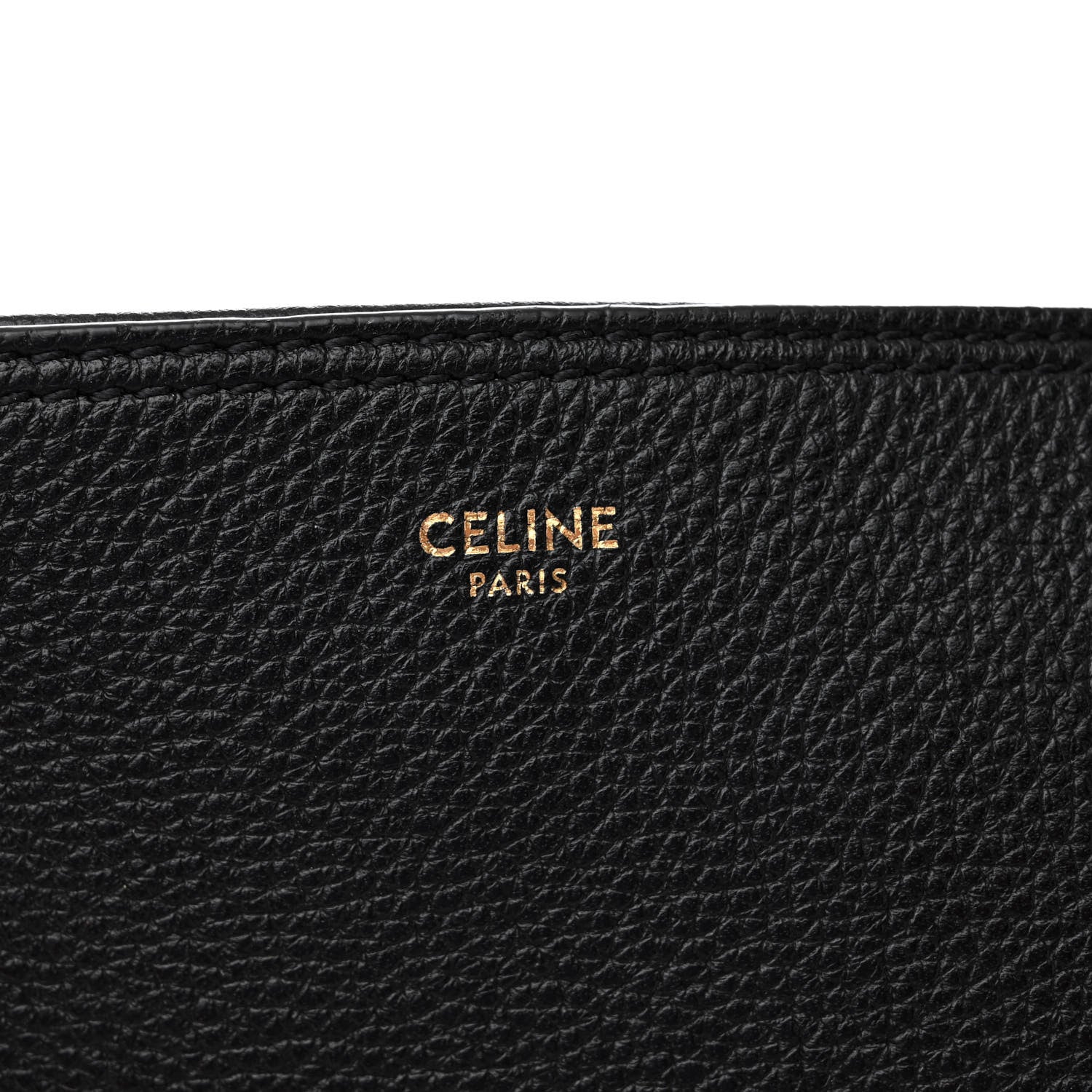 Celine Soft Grained Calfskin Medium Bucket Bag Black 6 of 12