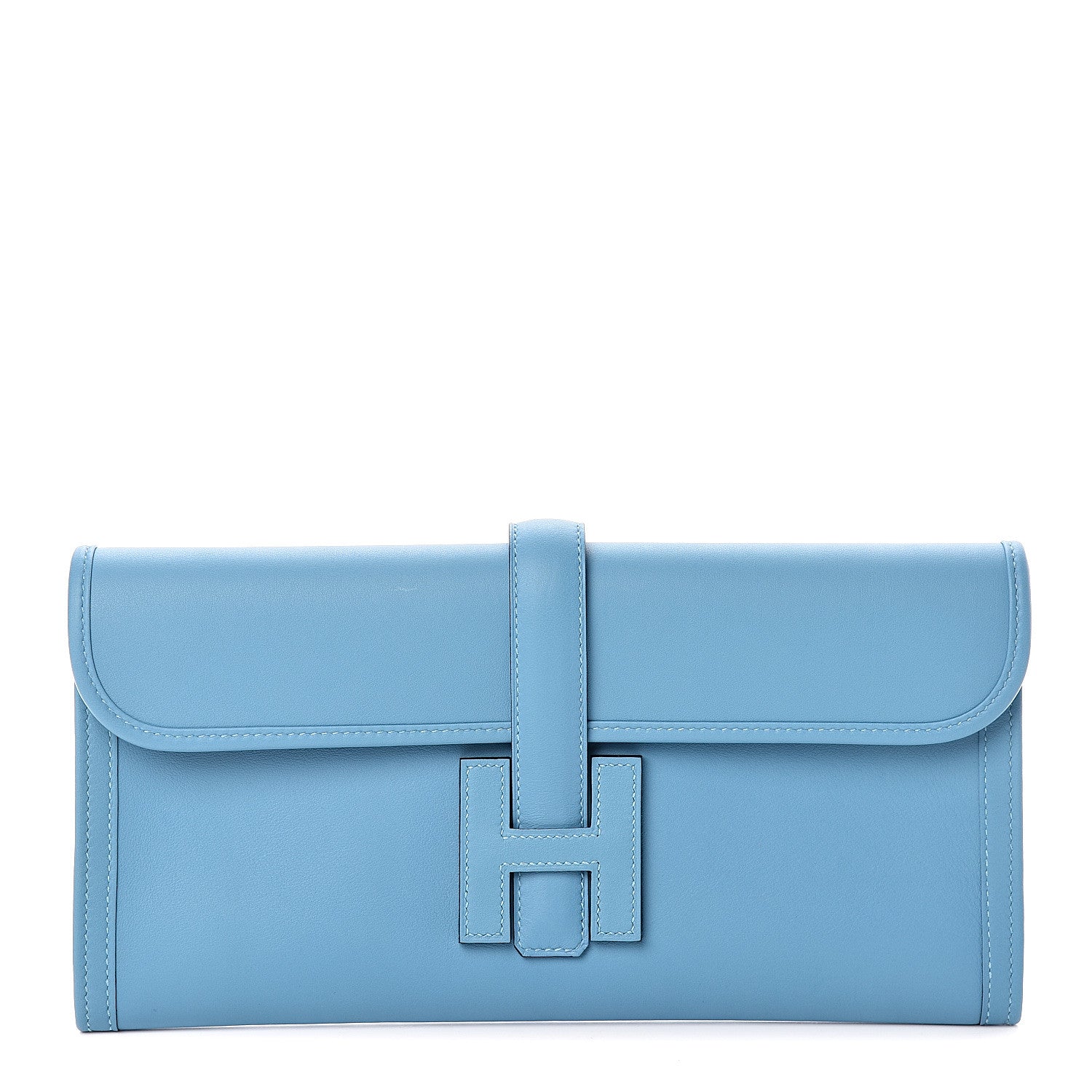 Hermes Swift Jige Elan 29 Clutch Bleu Du Nord Vert Verone 1 of 9