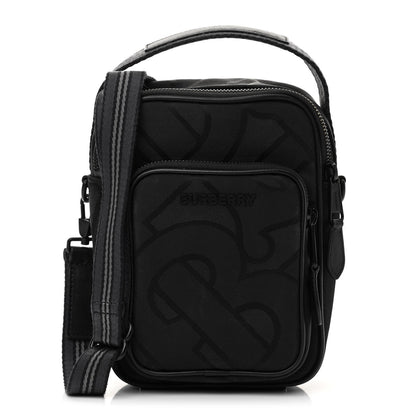 Burberry Jacquard Logo TB Crossbody Bag Black 1 of 10